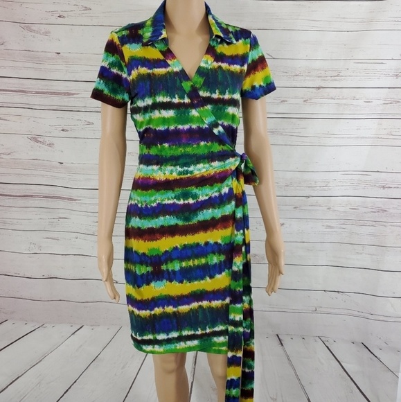 Calvin Klein Dresses & Skirts - Calvin Klein Wrap Dress Size 8